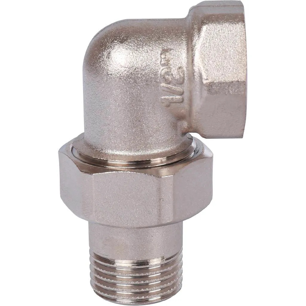 Разъемное угловое соединение (американка) Stout ВН 1/2