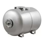 Гидроаккумулятор Unipump 100 л. горизонтальный из нержавеющей стали Гидроаккумулятор Unipump 100 л. горизонтальный из нержавеющей стали