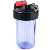 Магистральный фильтр Virmut МФБП-10ББ с возможностью установки манометра 