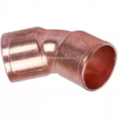 Отвод 45° 15 ВП-ВП Sanha 5041, для медных труб под пайку 1504115