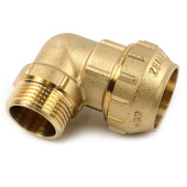 Угольник TIM с наружной резьбой 32x1 для ПНД труб Угольник TIM с наружной резьбой 32x1 для ПНД труб