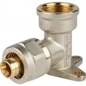 Угольник настенный с креплением винтовой Stout 1/2x16