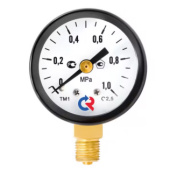 Манометр радиальный Росма ТМ-210Р.00  (0-1 МПа), 50 мм, 1/4