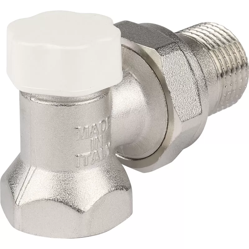 Клапан запорно-балансировочный угловой Stout 1/2 Клапан запорно-балансировочный угловой Stout 1/2