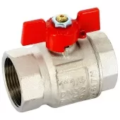 Кран шаровой Uni-fitt Etalon ВВ 1 1/4, ручка бабочка