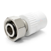 Муфта с накидной гайкой Pro Aqua 20x3/4 PP-R евроконус