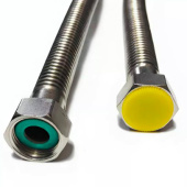 Шланг для газа сильфонного вида 1/2" гайка/гайка - 100 см