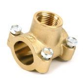 Врезка в трубу TIM (3/4x1/2x3/4) на трубу 25 мм, водоотвод