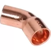 Отвод 45° 28 ВП-НП Sanha 5040, для медных труб под пайку 1504028