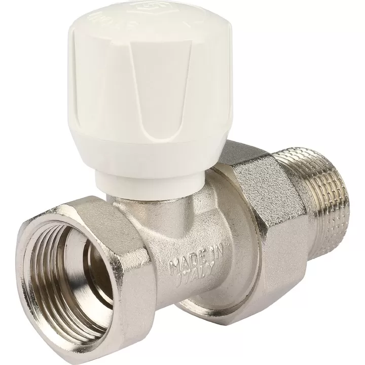 Клапан ручной терморегулирующий Stout, прямой 3/4 Клапан ручной терморегулирующий Stout, прямой 3/4