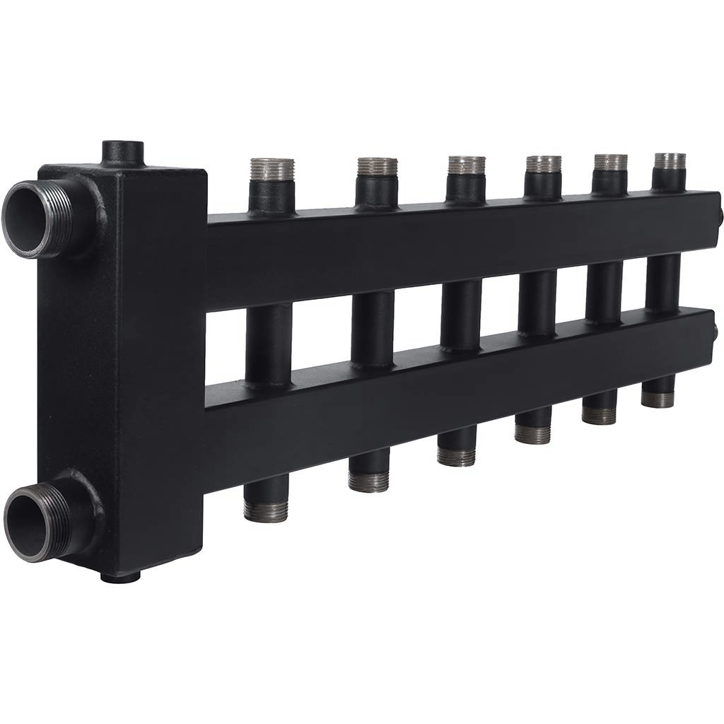 Балансировочный коллектор Rommer на 3+3+1 контура до 85 кВт