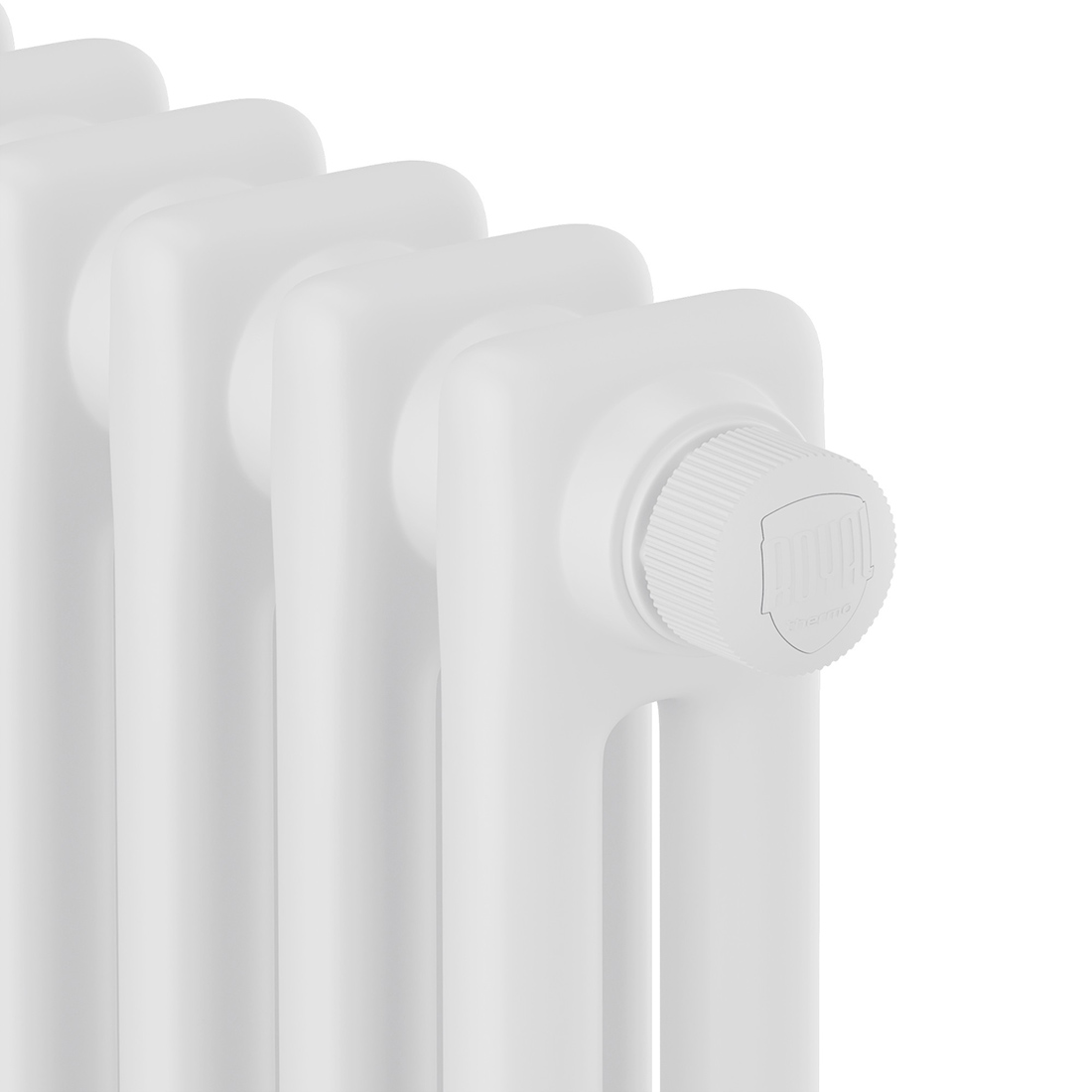 Стальной трубчатый радиатор Royal Thermo Insignia VC2180 14 секций, нижнее подключение (белый)