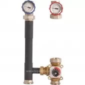 Насосная группа Rommer с трехходовым краном 1 без насоса