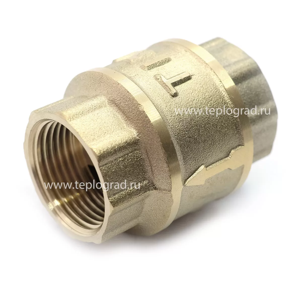 Обратный клапан TIM ВВ 3/4 с латунным штоком Обратный клапан TIM ВВ 3/4 с латунным штоком