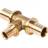 Тройник Stout 25x20x25 для труб из сшитого полиэтилена