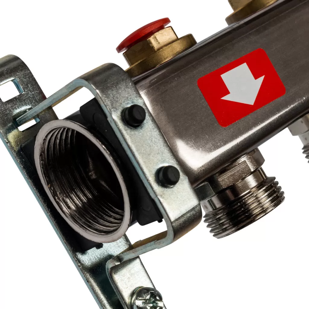 Коллектор Stout на 3 выхода из нержавеющей стали без расходомеров - SMS 0922 000003