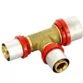 Пресс-тройник Tiemme 26x20x20