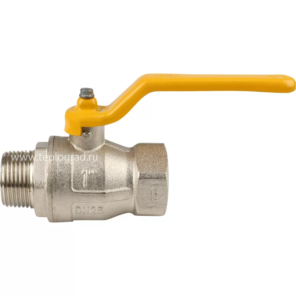 Кран шаровой для газа Itap LONDON 067 НВ 1, ручка рычаг