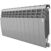 Биметаллический радиатор Royal Thermo BiLiner 350 Silver Satin 12 секций