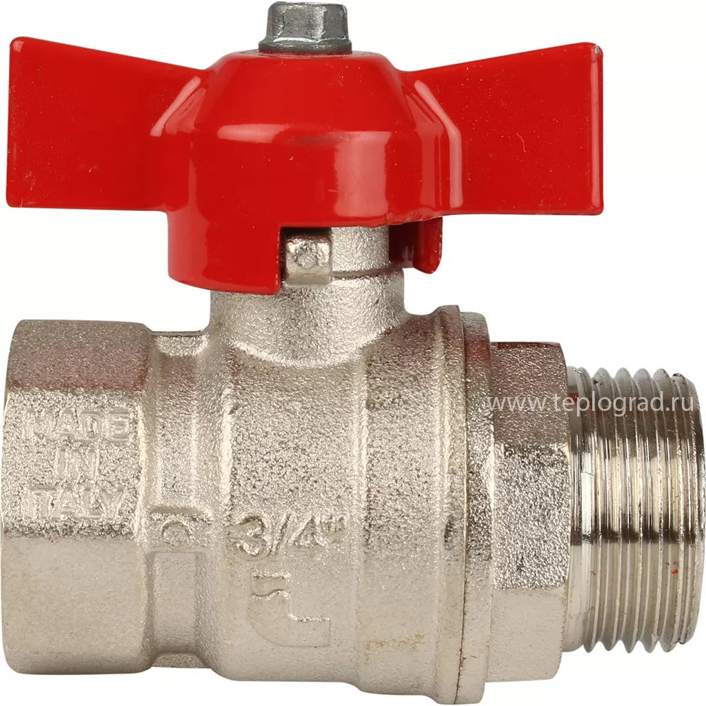 Шаровой кран Itap полнопроходной НР-ВР Ideal 093 3/4