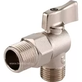 Шаровой кран Itap угловой ART 391 1/2x1/2 резьба наружная/наружная