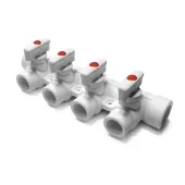 Коллектор с 4 выходами Pro Aqua 25x20 PP-R