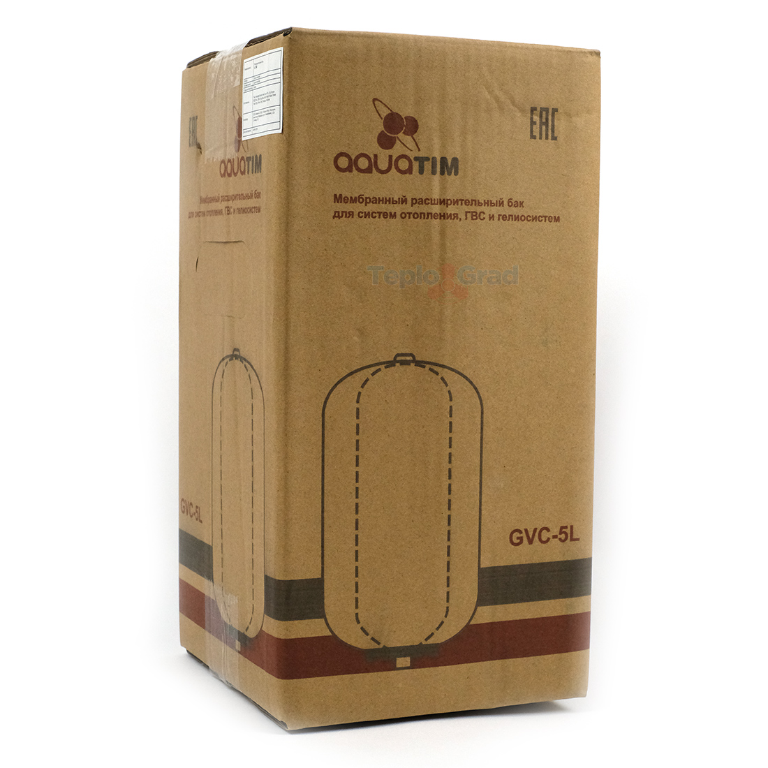Расширительный бак AquaTIM GVC-5L 5л. для систем ГВС