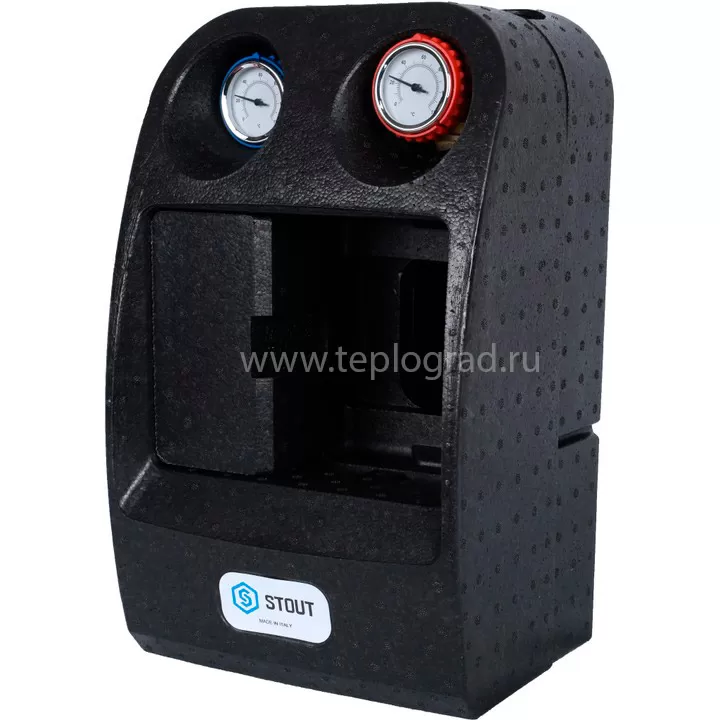 Насосная группа Stout с теплообменником 28 пластин без насоса