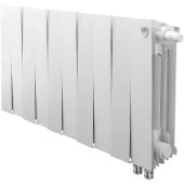 Биметаллический радиатор Royal Thermo PianoForte 300 Bianco Traffico VDR80 10 секций с нижним подключением