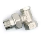 Клапан угловой запорно-регулирующий Pro Aqua 3/4