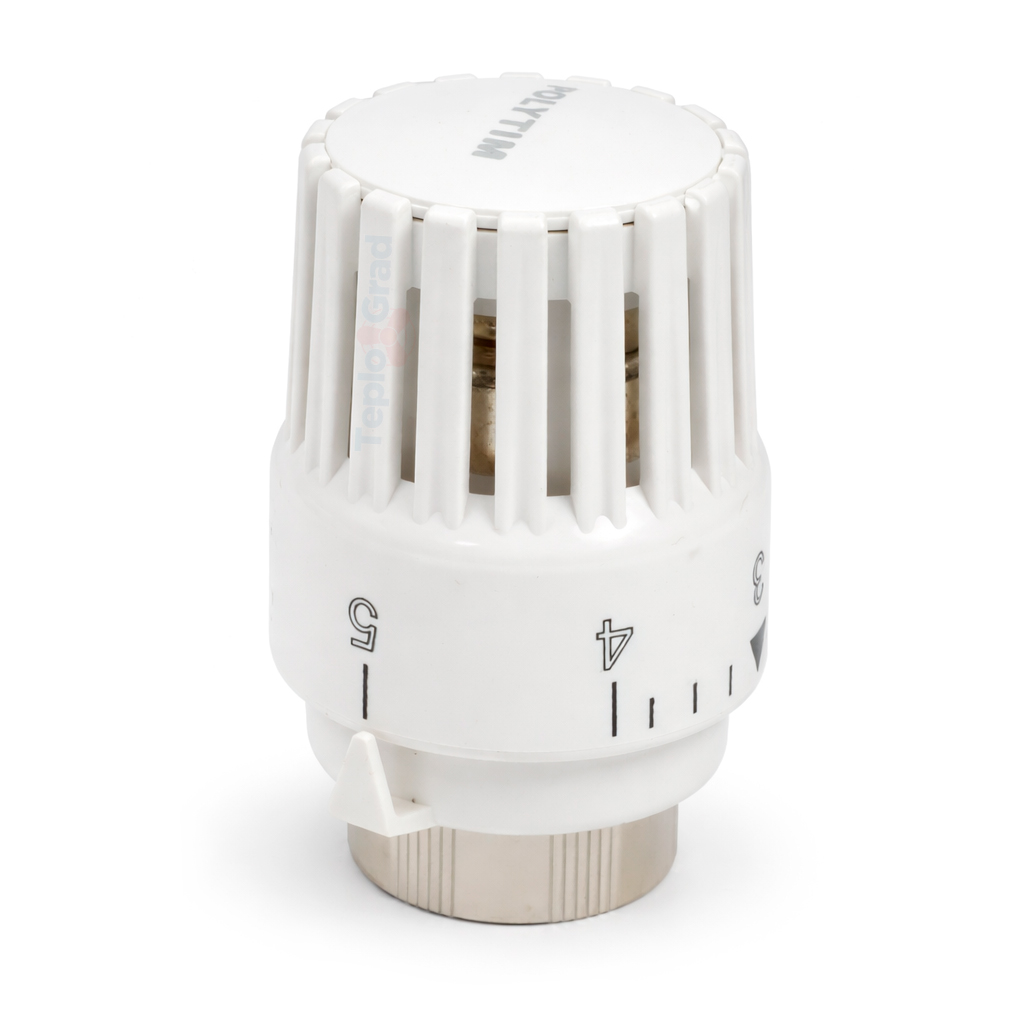 Комплект терморегулирующий прямой TIM PPR 25x3/4 (термоклапан, запорный клапан, термоголовка)