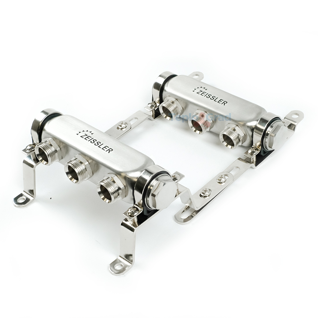 Коллектор Zeissler на 3 выхода без запорных клапанов