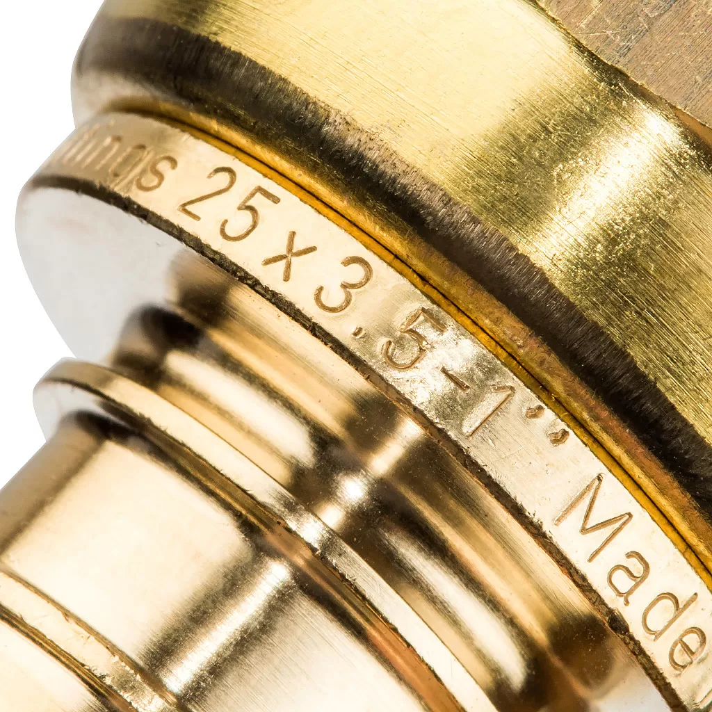 Переходник с накидной гайкой Stout 25x1 для труб из сшитого полиэтилена