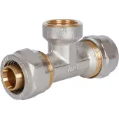 Тройник с внутренней резьбой винтовой Stout 3/4x26