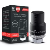 Термостатическая головка Royal Thermo Design М30x1,5 черная