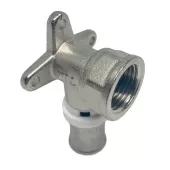 Пресс угольник с настенным креплением TIM ВР 16x1/2