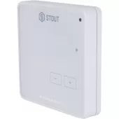 Проводной комнатный регулятор Stout R-10z, белый