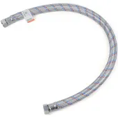 Гибкая подводка ГИГАНТ TIM 100 см, 1 гайка - гайка