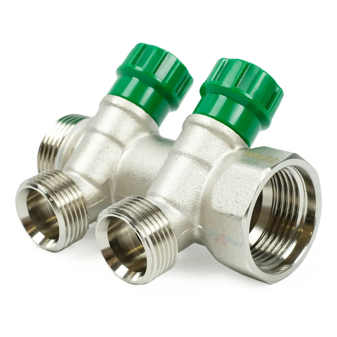 Коллектор TIM регулирующий под 45°, 1x3/4 на 2 выхода