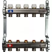Коллектор Stout на 5 выходов из нержавеющей стали без расходомеров - SMS 0922 000005
