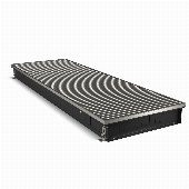 Конвектор внутрипольный Royal Thermo ATRIUM TURBO-90/400/2300-DG-U-NA с принудительной конвекцией