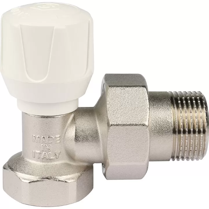 Клапан ручной терморегулирующий Stout, угловой 3/4 Клапан ручной терморегулирующий Stout, угловой 3/4