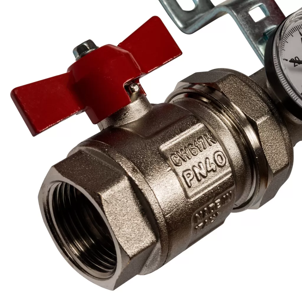 Коллектор из нержавеющей стали Stout в сборе с расходомерами 5 выходов Коллектор из нержавеющей стали Stout в сборе с расходомерами 5 выходов