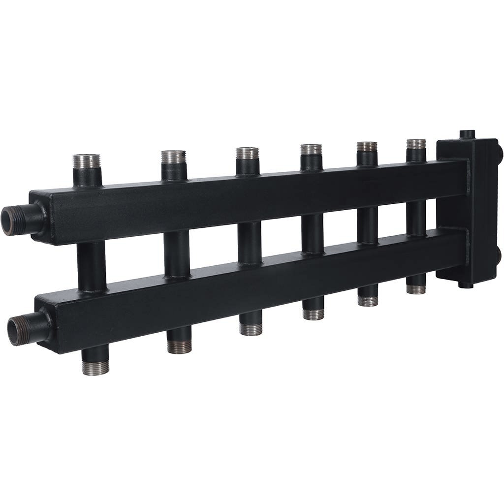 Балансировочный коллектор Rommer на 3+3+1 контура до 85 кВт