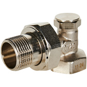 Клапан запорный угловой Rommer 3/4