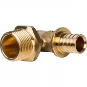 Угольник Stout НР 20x3/4 для труб из сшитого полиэтилена