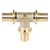 Тройник РЕХАУ MX 16 равнопроходной, латунь Тройник РЕХАУ MX 16 равнопроходной, латунь