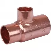 Тройник 22x15x18 ВП Sanha 5130, для медных труб под пайку 15130221518