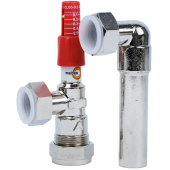 Перепускной клапан Meibes с межосевым расстоянием 125 мм Перепускной клапан Meibes с межосевым расстоянием 125 мм