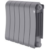 Биметаллический радиатор Royal Thermo Infinity 300 Silver Satin 6 секций